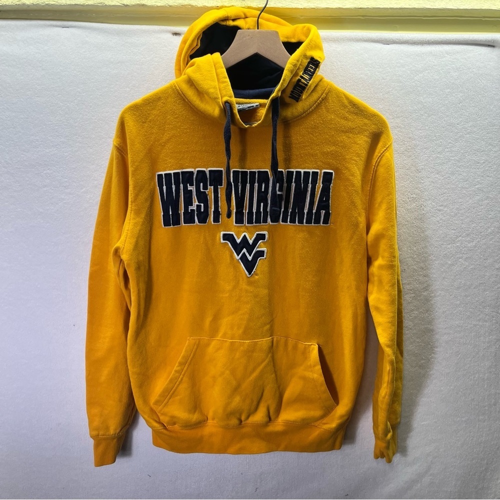 West‎ Virginia Mountaineers Stadium Athletics Hoodie Sweatshirt Mens S 2625